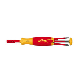 Wkrętak z magazynkiem bitów LiftUp electric 6szt. Wiha WH-41234