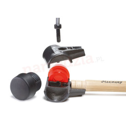 Młotek z miękkim obuchem Safety 1,3kg Wiha WH-26614