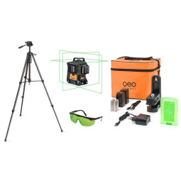 Laser krzyżowy, zestaw Geo-Fennel Geo6X GREEN SP Li-Ion SOFT BAG L79-easy