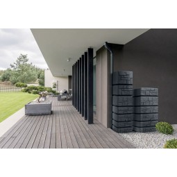 Zbiornik na deszczówkę 350l TOWER STONE smooth gray Waterform IDTST350-429U