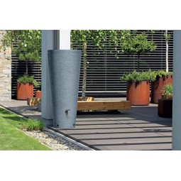 Zbiornik na deszczówkę 320l TUBO grys granit Waterform RWT320-431UG