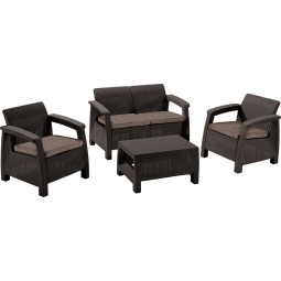 Zestaw mebli ogrodowych Keter Corfu set