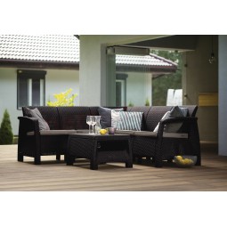 Zestaw mebli ogrodowych Keter Corfu Relax set