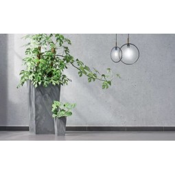 Doniczka URBI SQUARE BETON EFFECT - terakota Prosperplast DURS400E-R624