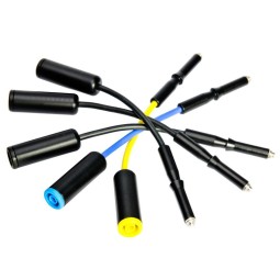 Adapter napięciowy z gwintem M4/M6, komplet 5szt. Sonel WAADAM4M6